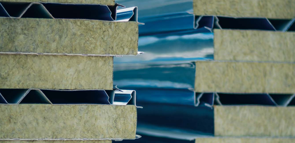 rock wool sandwich panel 岩棉夹芯板