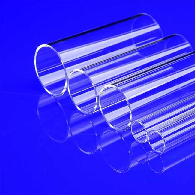 1-50mm high-purity quartz tube 1–50 mm hochreines Quarzrohr