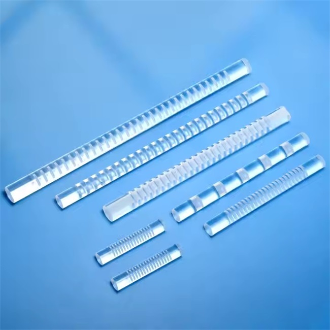 Infrared transmission through quartz rod انتقال الأشعة تحت الحمراء من خلال قضيب الكوارتز