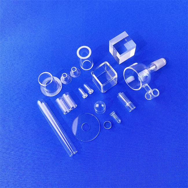 High purity quartz sample tube factory Fabbrica di provette per campioni in quarzo ad alta purezza