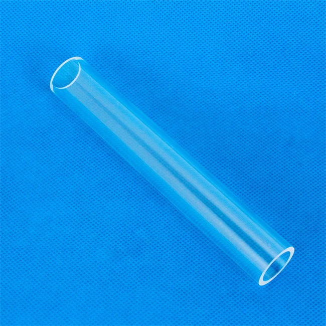 High Transmittance Quartz Tube for Photovoltaic Module Packaging أنبوب كوارتز عالي النفاذية لتغليف الوحدات الكهروضوئية