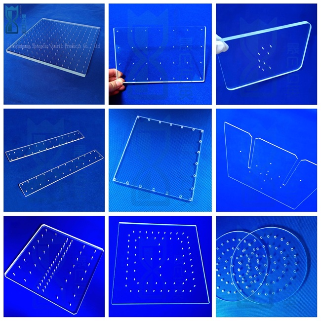 High transparency JGS3 quartz glass plate لوحة زجاج الكوارتز JGS3 عالية الشفافية