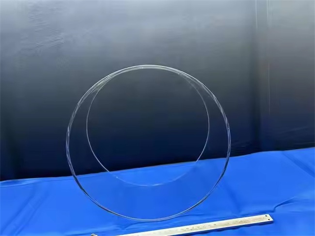 Heat resistant large-diameter quartz glass tube Wholesaler Großhändler für hitzebeständige Quarzglasröhren mit großem Durchmesser