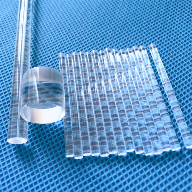 What are the chemical properties of quartz rods Was sind die chemischen Eigenschaften von Quarzstäben?