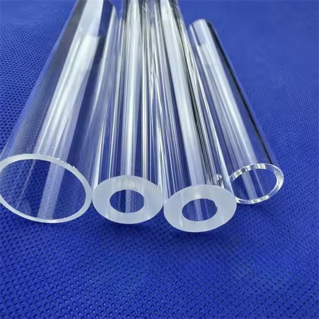 Outer diameter 1-50mm small diameter quartz furnace tube القطر الخارجي 1-50 مم أنبوب فرن الكوارتز ذو القطر الصغير