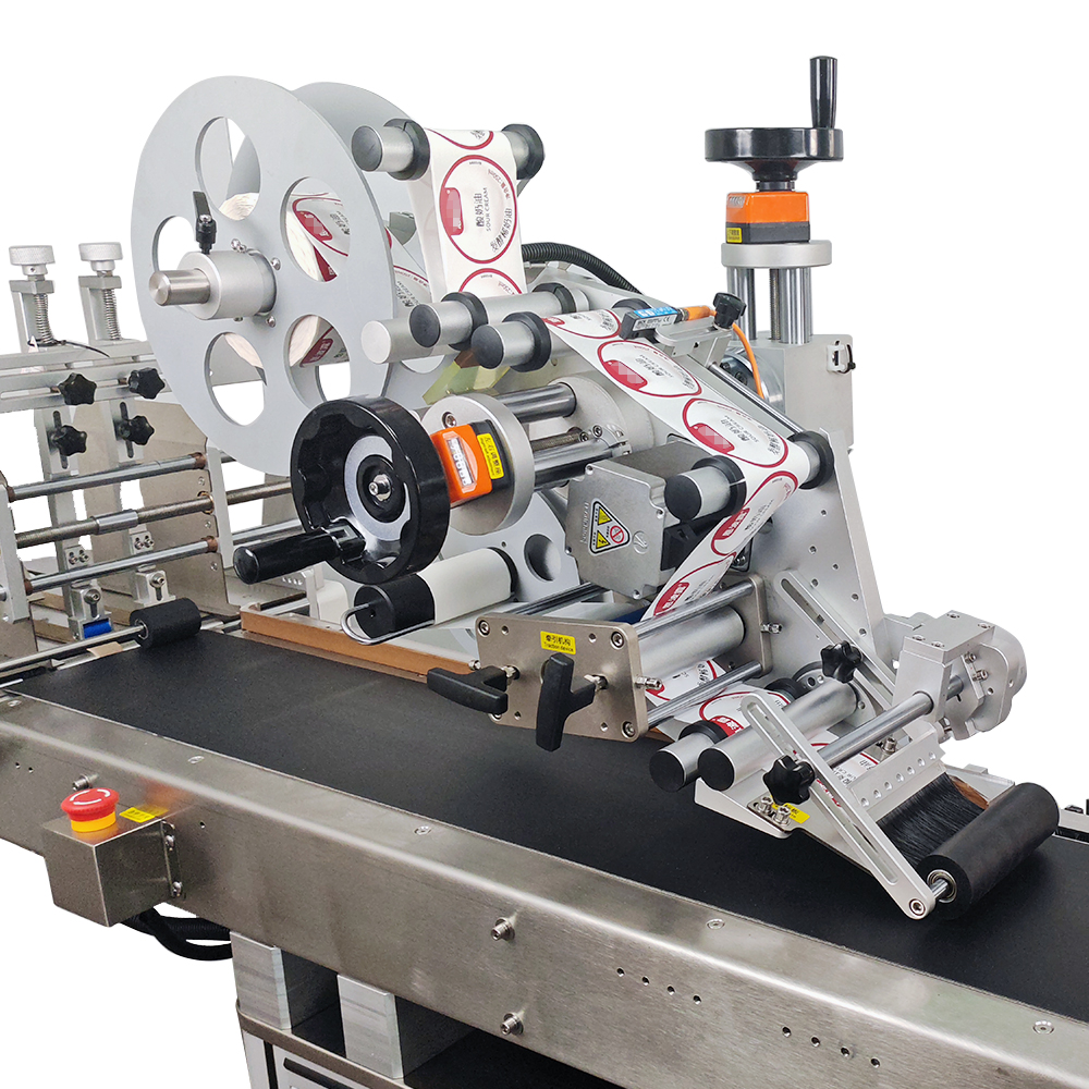 Flat Surface Labeling Machine Etikettiermaschine für flache Oberflächen