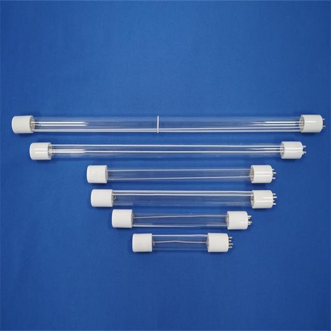 High purity high-pressure gas discharge lamp quartz glass tube Tubo de vidrio de cuarzo de lámpara de descarga de gas de alta presión y alta pureza