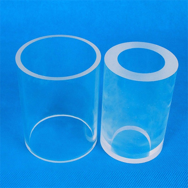 Large diameter industrial quartz glass tube Manufacturer الشركة المصنعة لأنابيب زجاج الكوارتز الصناعية ذات القطر الكبير