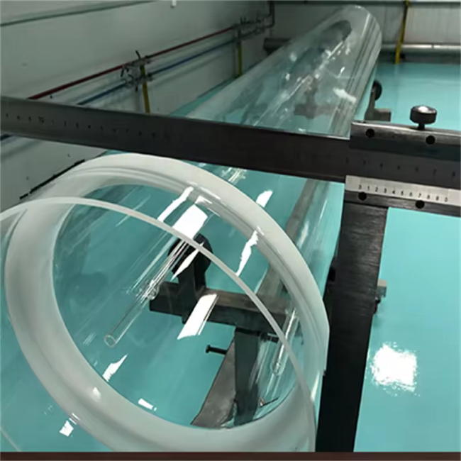 50-800mm outer diameter quartz tube Кварцевая трубка с внешним диаметром 50-800 мм