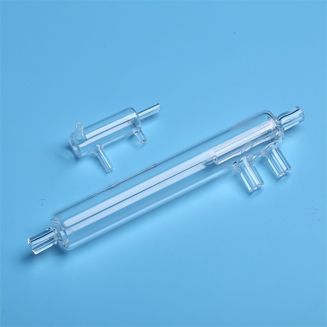 Tubo in vetro al quarzo con spessore della parete di 5 mm