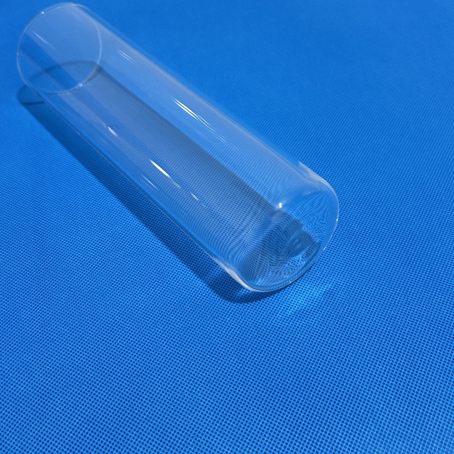 Infrared heat resistant quartz glass tube Tubo de vidrio de cuarzo resistente al calor infrarrojo.