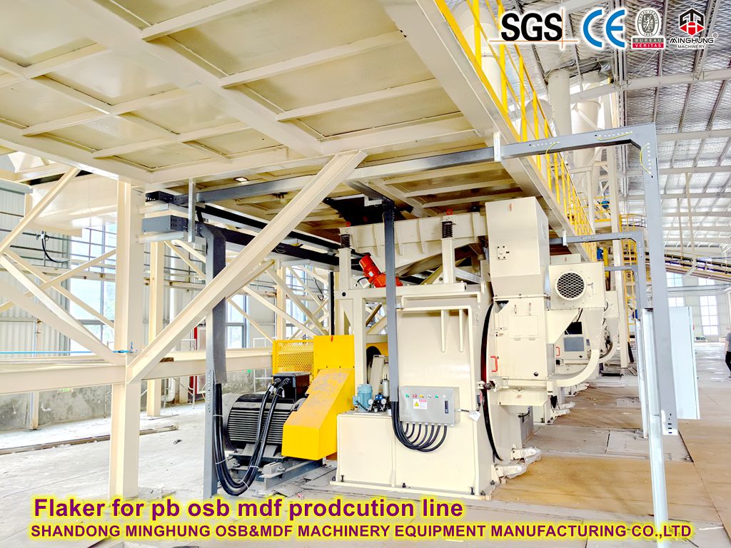 Flaker لخط إنتاج pb osb mdf