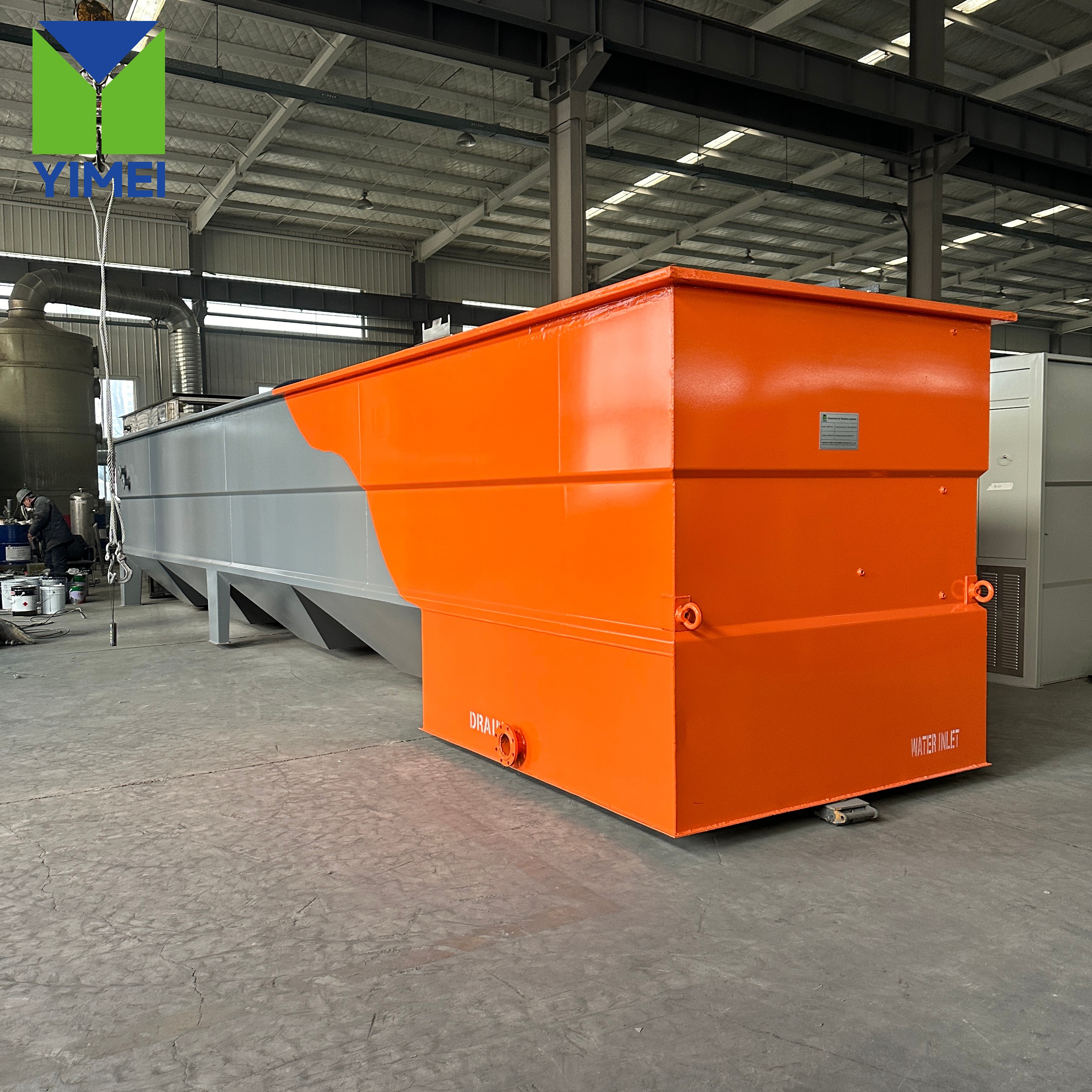 Uzbekistan DAF Project – High-Efficiency Flotation System 3000 m³ per hari sistem DAF untuk pengolahan air limbah industri di Uzbekistan