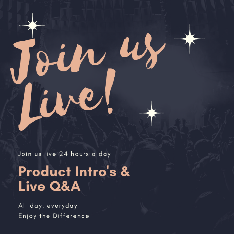 Join us Live! Uneix-te a nosaltres en directe!
