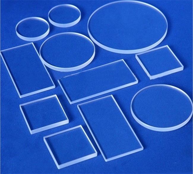 3-300mm acid and alkali resistant fused silica window plate supplier 3-300 مم مورد لوحة نافذة السيليكا المنصهرة المقاومة للأحماض والقلويات
