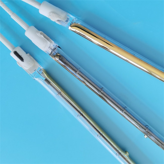 High purity infrared lamp quartz glass tube 고순도 적외선 램프 석영 유리관