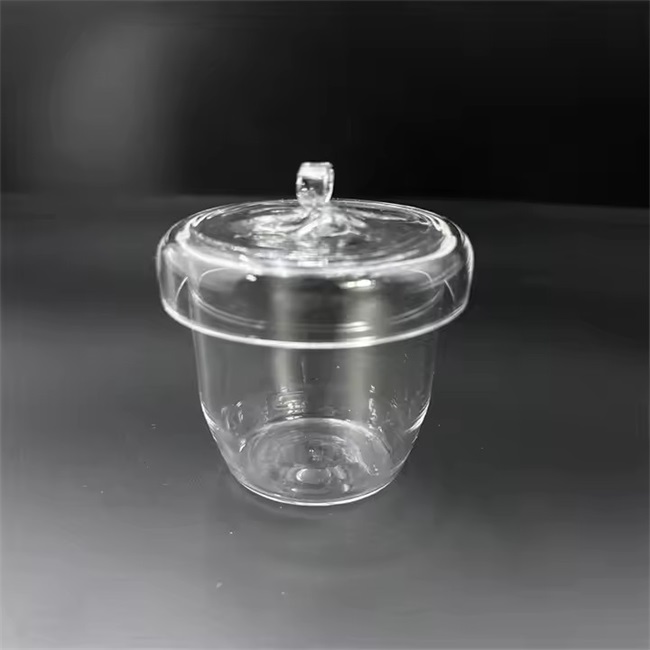 1-600mm frosted multi-purpose quartz glass crucible 1-600 مم بوتقة زجاجية كوارتز متعددة الأغراض