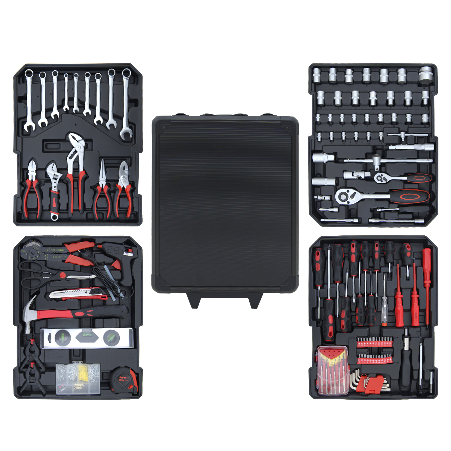 tool sets aluminium gereedskapkas