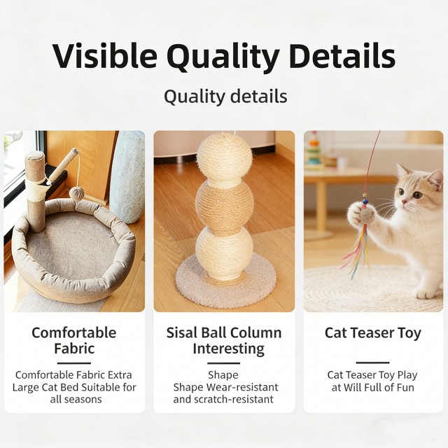 Árbol para gatos de lujo
