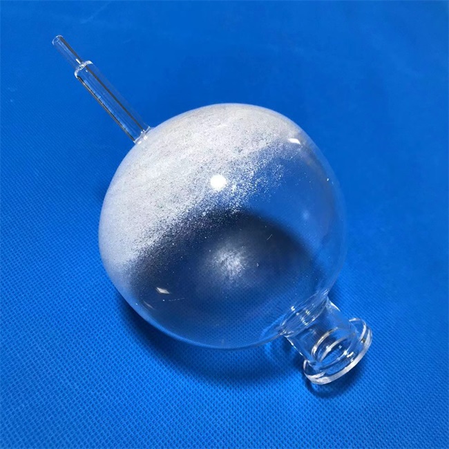 High purity chemical distillation quartz glass tube Tubo in vetro al quarzo per distillazione chimica ad alta purezza