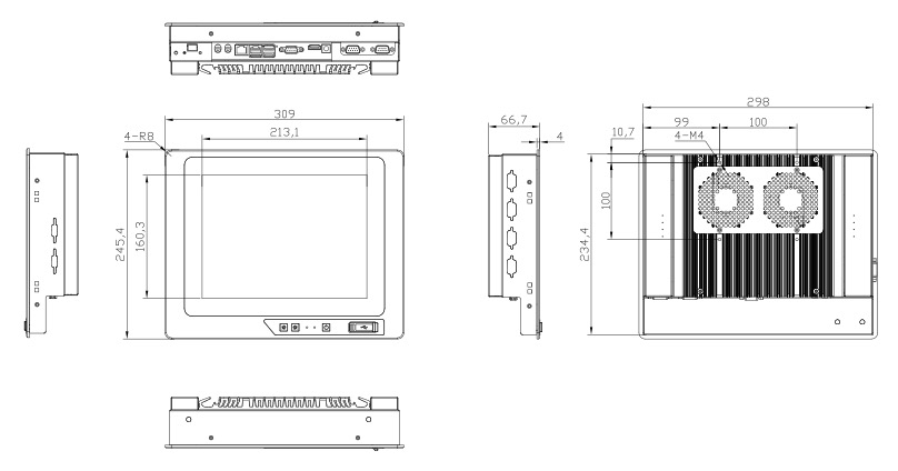 High-performance Panel PC,04_Vincanwo Group كمبيوتر لوحي عالي الأداء، 04_Vincanwo Group