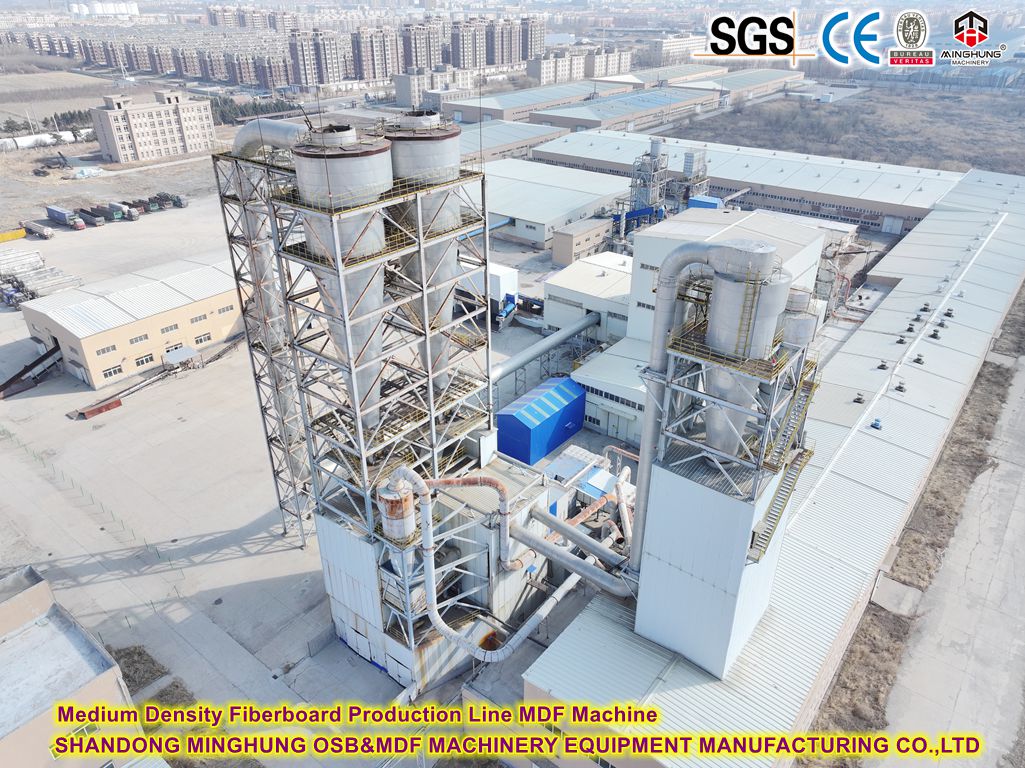 MDF Production Line Orta dykyzlykly süýümli tagta önümçilik liniýasy MDF enjamy