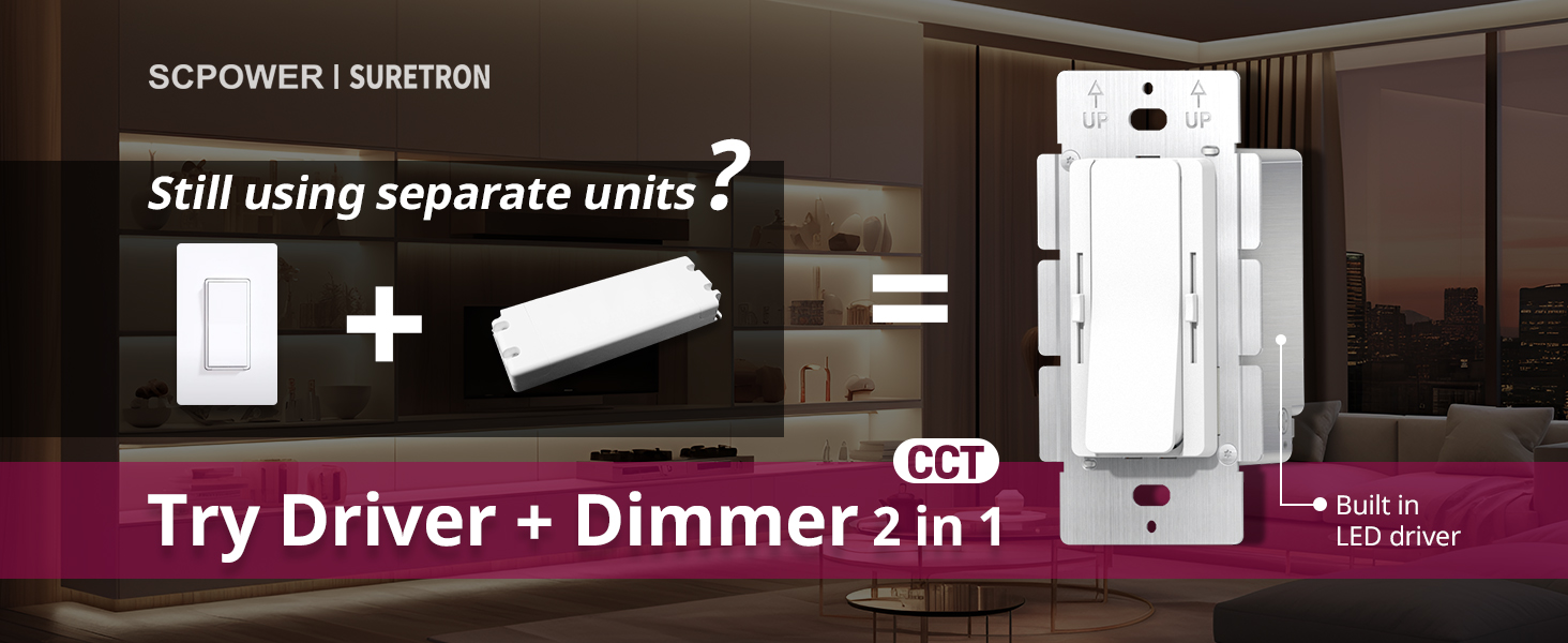 Try driver dimmer 2 in 1 & CCT جرب برنامج التشغيل باهتة 2 في 1 وCCT
