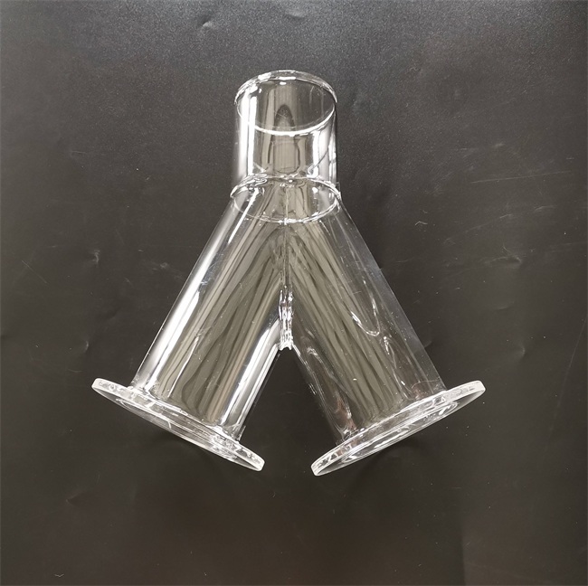 Quartz furnace Y-tube reactor manufacturer Hersteller von Quarzofen-Y-Rohrreaktoren