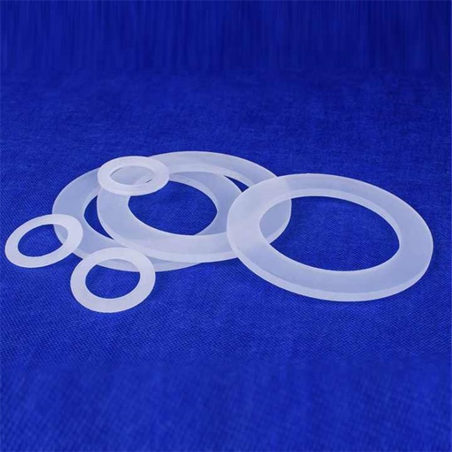 Transparent quartz glass flange accessory Accesorio brida de cristal de cuarzo transparente