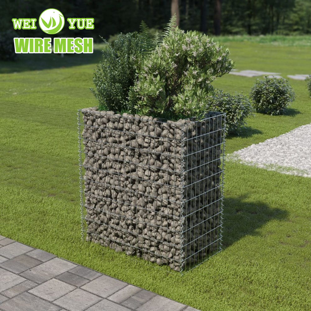 vidaxl-gabion-raised-bed-galvanised-steel-90-x-50-x-100-cm vidaxl-gabione-hochbeet-verzinkter-stahl-90-x-50-x-100-cm