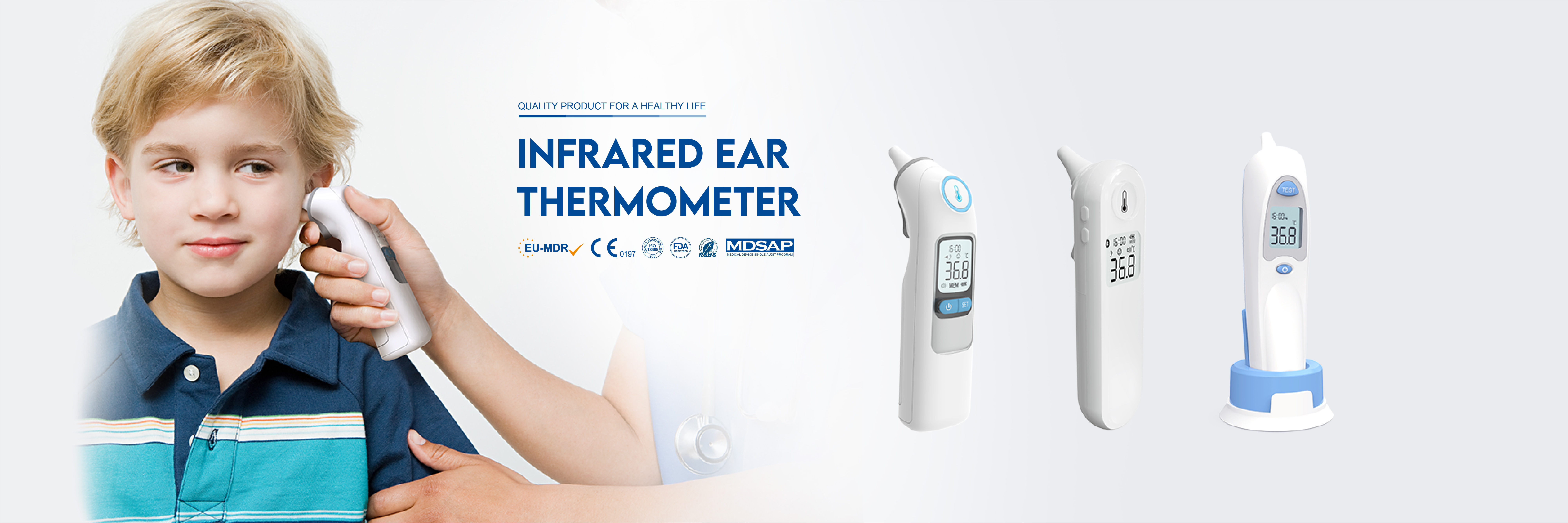 Infrared Thermometer Termometr douszny na podczerwień