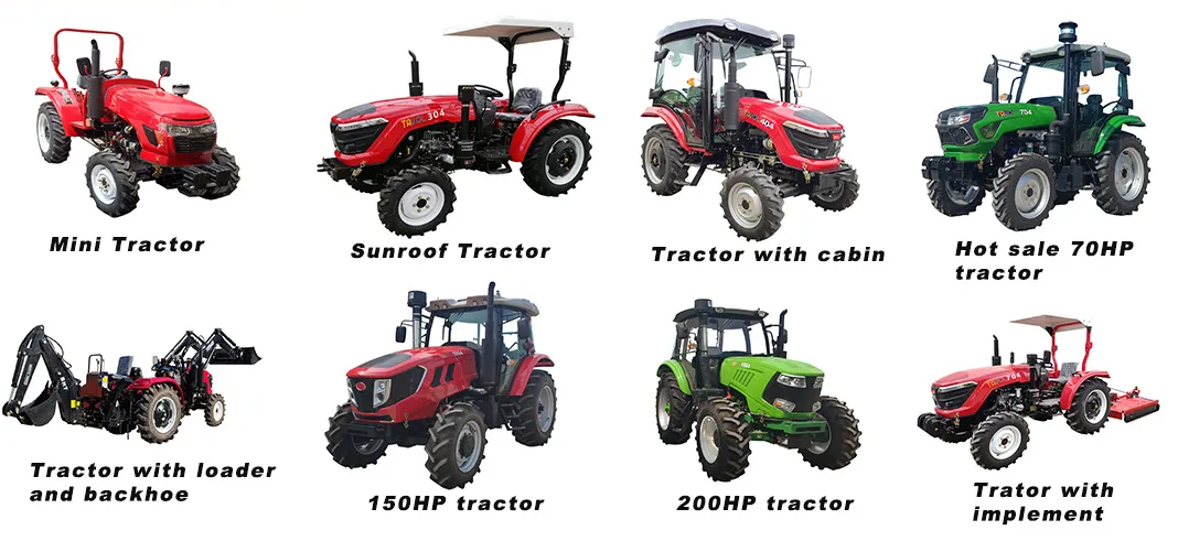 TAVOL 150HP Tractor Factory Direct Tillage Operation TAVOL 150HP Fabrika traktora Direktna obrada tla