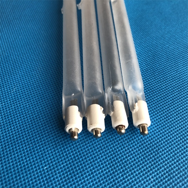 Working principle of quartz tube heater Principio de funcionamiento del calentador de tubo de cuarzo.