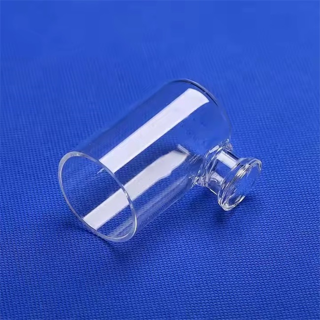 Transparent welded sealed quartz flange Прозрачный приварной герметичный кварцевый фланец