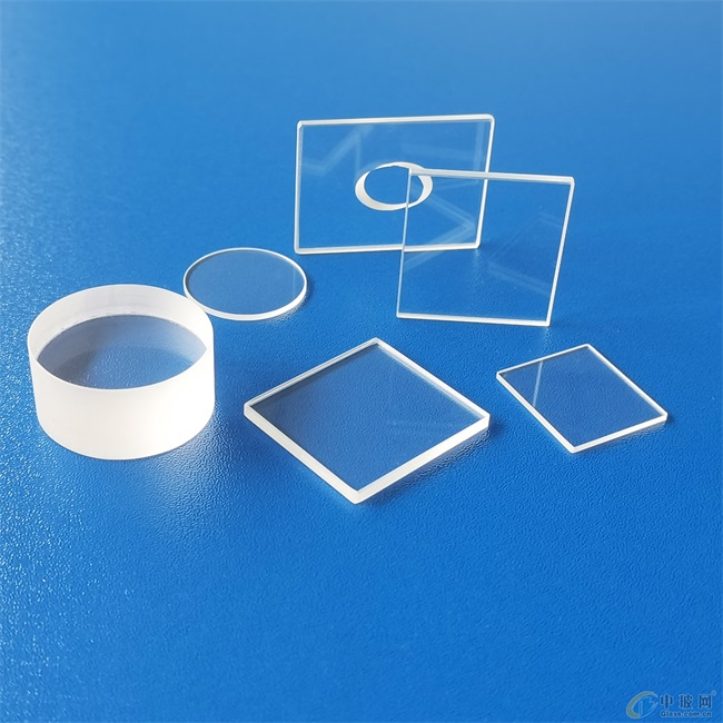 High transmittance laser transmission window quartz glass sheet Hoja de vidrio de cuarzo para ventana de transmisión láser de alta transmitancia