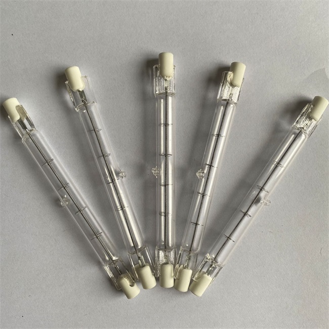 High purity iodine tungsten lamp quartz glass tube عالية النقاء اليود التنغستن مصباح أنبوب زجاجي الكوارتز