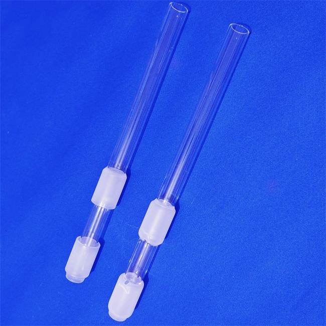 Frosted transparent quartz glass tube Manufacturer 曇らされた透明な石英ガラス管メーカー