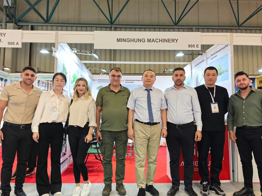 MINGHUNG MDF production line supplier Pembekal barisan pengeluaran MDF MINGHUNG