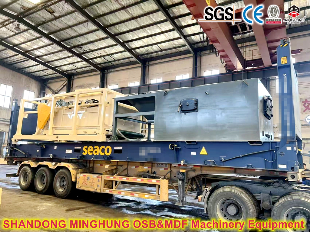 MINGHUNG OSB board making machine الصين آلة صنع MINGHUNG OSB