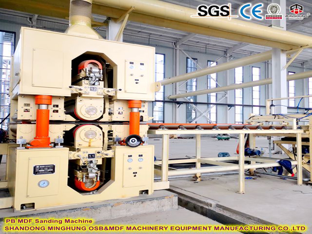 MDF PB Sanding Machine آلة الصنفرة MDF PB OSB