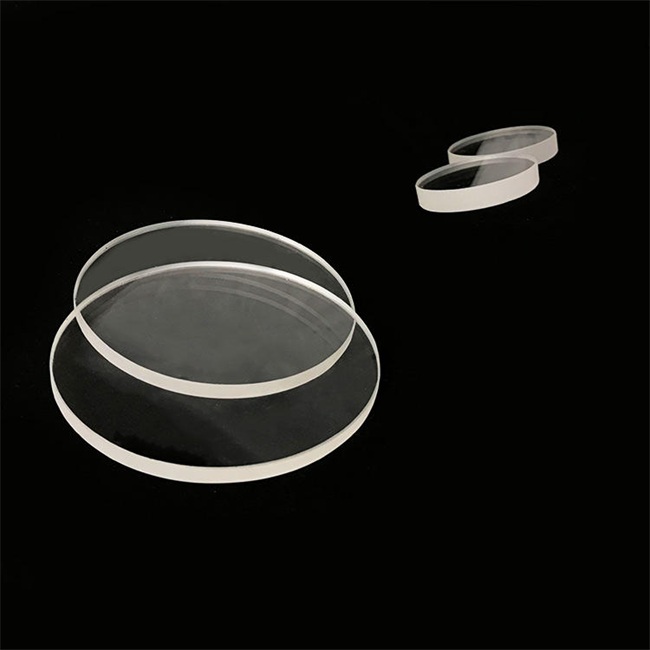 Round thick-walled fused silica boiler observation window supplier Lieferant von runden dickwandigen Quarzglas-Kesselbeobachtungsfenstern