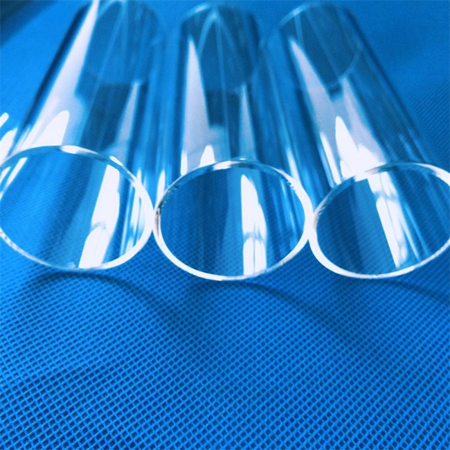 3-300mm high purity transparent pyrolysis furnace quartz glass tube Tubo de vidrio de cuarzo de horno de pirólisis transparente de alta pureza de 3-300 mm