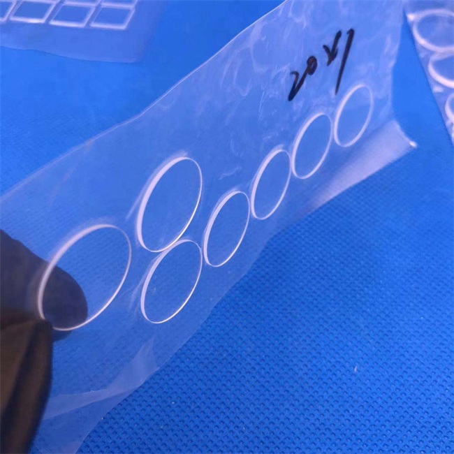 1-100mm diameter quartz wafer wholesaler Grossista di wafer di quarzo con diametro di 1-100 mm