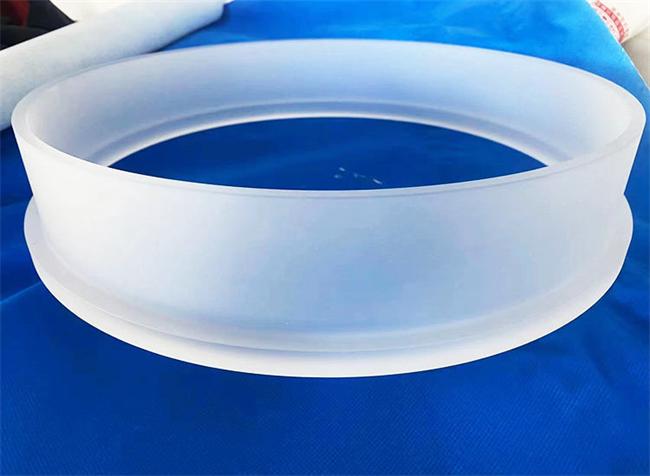 2-500mm transparent vacuum quartz flange wholesaler Grossista flangia al quarzo sottovuoto trasparente da 2-500 mm