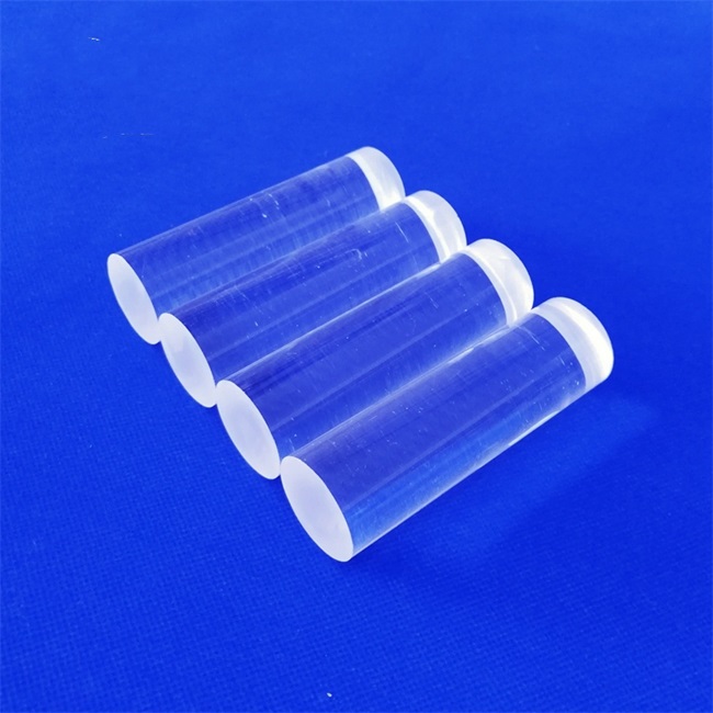 2-100mm quartz rod for key components of optical fiber communication 2–100 mm Quarzstab für Schlüsselkomponenten der Glasfaserkommunikation