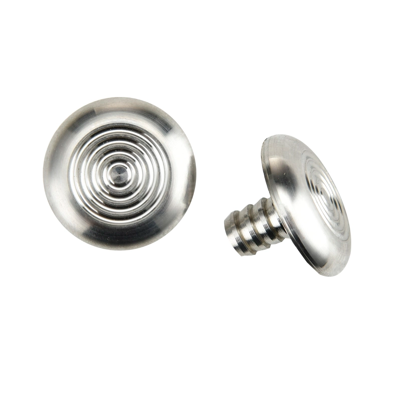 Stainless Steel Tactile Indicator Walking Surface Studs for Blind Indicatore tattile in acciaio inox Borchie per superficie di calpestio per non vedenti