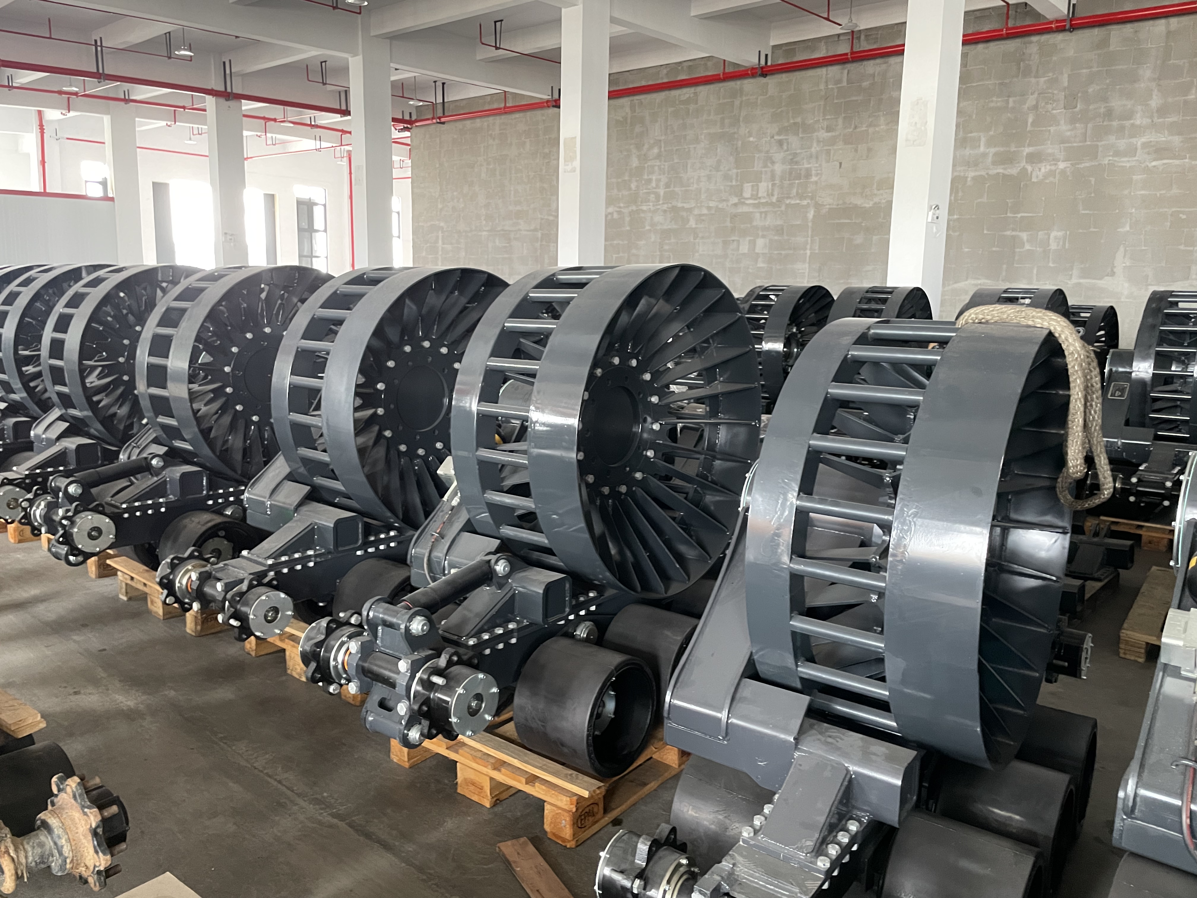 half track wheel ล้อครึ่งทาง
