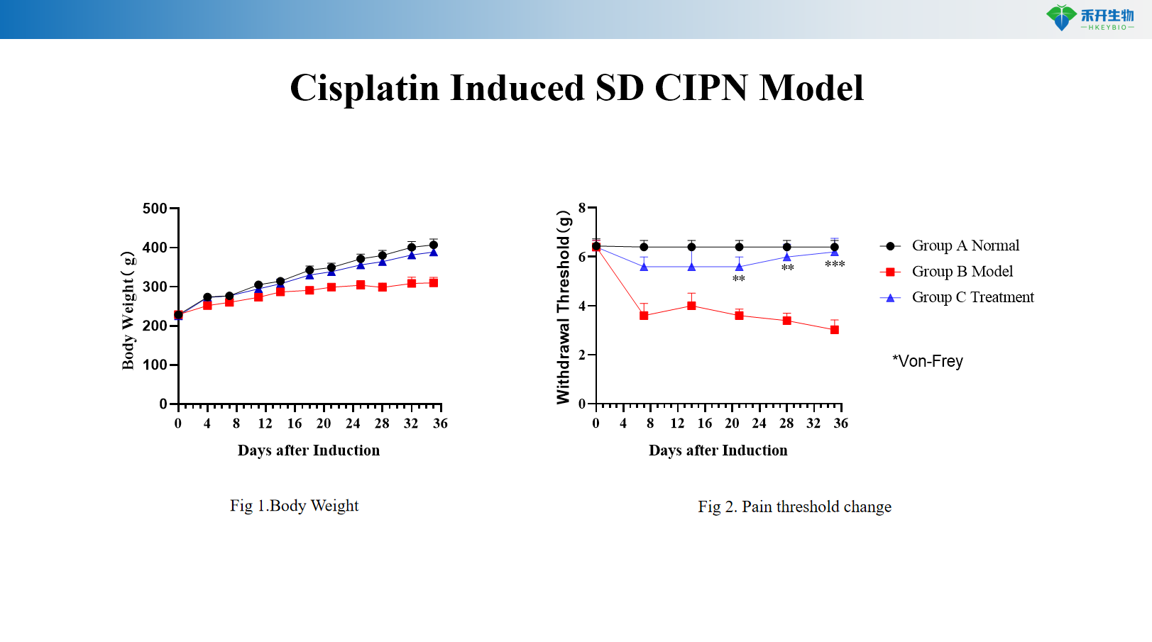 Cisplatin Induced SD CIPN Model 1