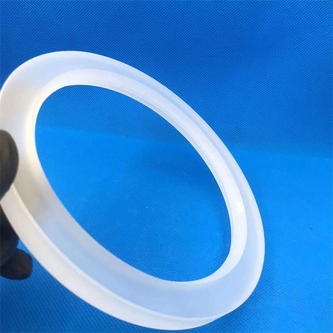 Matte semi transparent quartz ring factory مصنع خاتم كوارتز شبه شفاف غير لامع