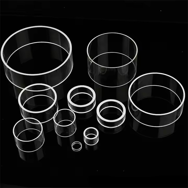 Electric heating element Infrared transparent quartz glass tube عنصر التسخين الكهربائي أنبوب زجاج الكوارتز الشفاف بالأشعة تحت الحمراء